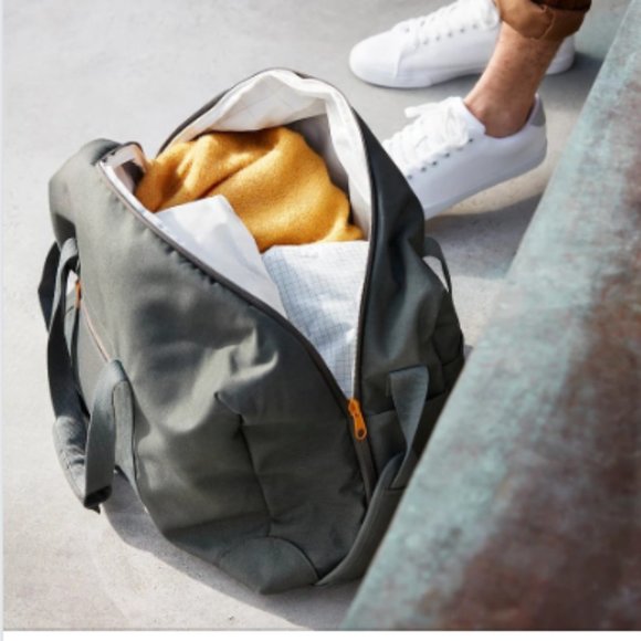 IKEA Weekend Bag DROMSACK - Olive - 42L - Picture 1 of 8